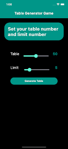 TGG(Table Generator Game)