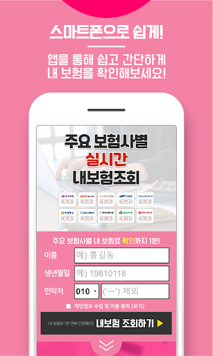 내보험찾아줌 내보험조회 내보험확인 Screen 2