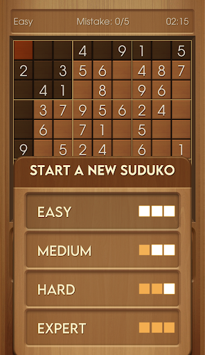 Wood Sudoku Screen 3