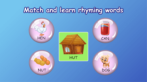 Kindergarten kids Learn Rhyming & Sight Word Games  screenshots 6