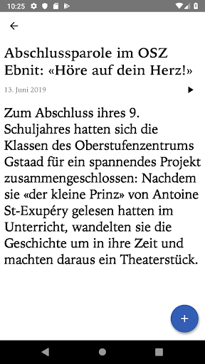 Anzeiger von Saanen Screen 2