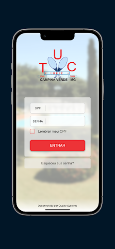 Android application Urupê Tênis Clube screenshort