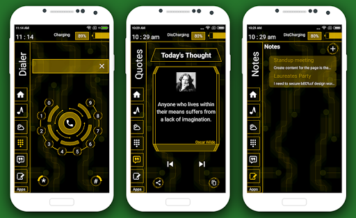 Screenshot of Strip Launcher - Homescreen