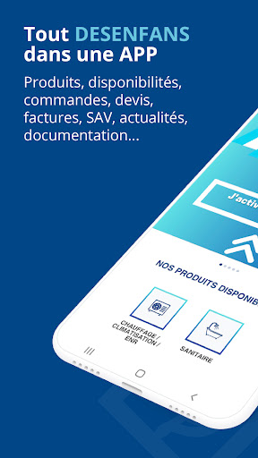 Android application Desenfans screenshort