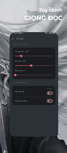 Nghe truyện audio Novel Reader screenshot 8