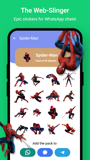 Screenshot of Stickers for chatting - WA