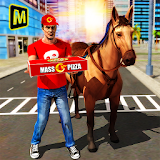 Mounted Horse Pizza Delivery 2021 icon
