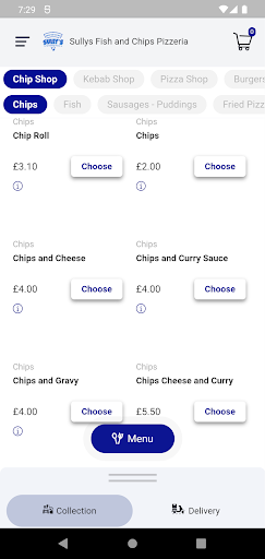 Sullys Fish & Chips Pizzeria Screen 3