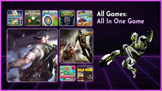 All Games: All In One Game Hub 1.5 APK + Mod (Unlimited money) untuk android