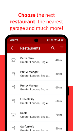 Screenshot of NDrive GPS - Maps & Navigation