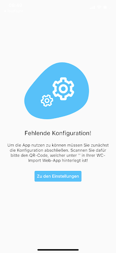 Android application WC-Import screenshort