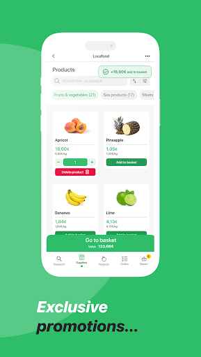 Foodomarket Screen 3