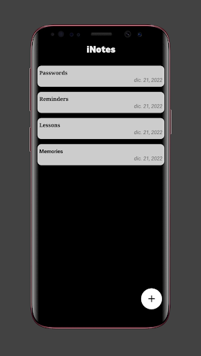 Android application Notes: Keeper of your notes screenshort