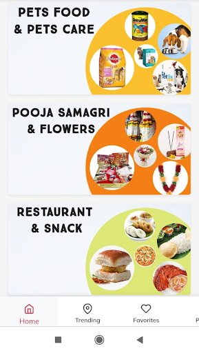 Android application Matasha - Online Food Ordering screenshort