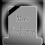 RIP and condolence messages icon