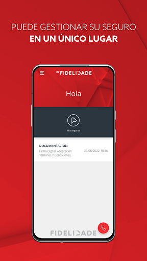 Android application MyFidelidade ES screenshort