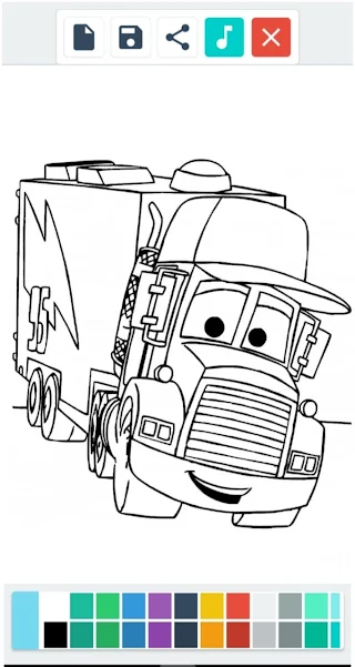Coloring Cars for Kids - Screenshot 3