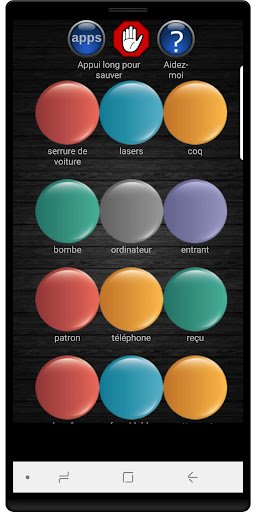 Aperçu de l'application