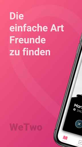 Android application WeTwo - Deine Dating App screenshort