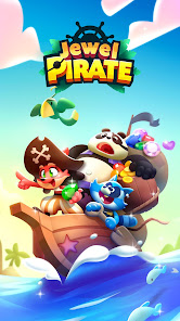 Jewel Pirate :  Match 3 8.9.3 APK + Mod (Remove ads / Unlimited money) for Android