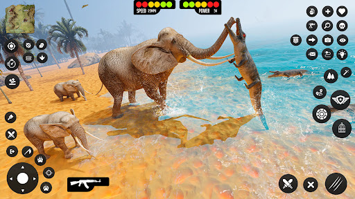 Android application Crocodile Games Animal Sim 3D screenshort
