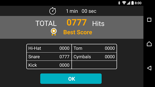 Screenshot of DTX402 Touch