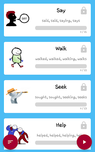 Sentence Maker (Verb, Prep., P Screen 2