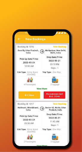 Lolo Cab Partner Screen 2