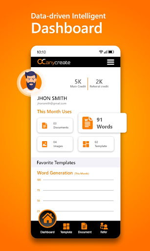 Anycreate.ai Screen 2