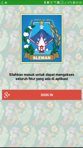 SES Sleman - Panic Button Screen 2