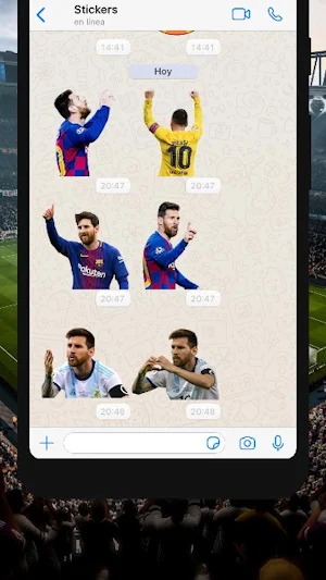⚽Soccer Stickers for WhatsApp (WAStickerApps) ⚽ screenshot 2