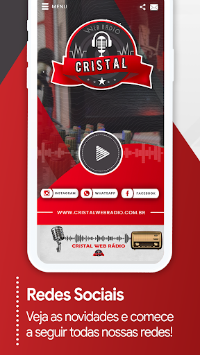 Cristal Web Rádio Screen 3
