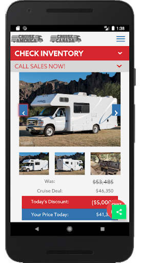 RV list Nw & Used RV Screen 2