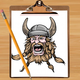 How to Draw Viking Easy