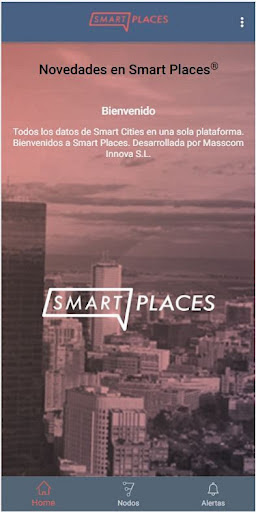 Android application Smart Places screenshort