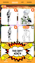 Ninja Kage: Coloring by Number