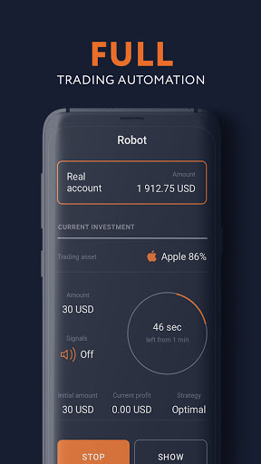 IQ Signals - Trading robot Screenshot 1 - AppWisp.com
