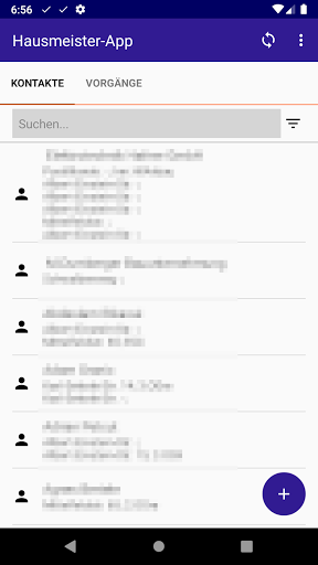 Android application WSG NH eG Regiebetrieb screenshort