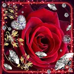Cover Image of Télécharger Roses Red Diamonds  APK