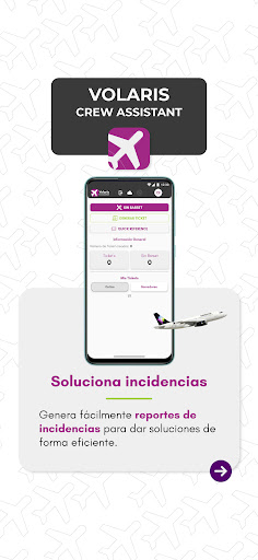 Android application Volaris Crew Assistant screenshort