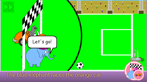 Android application Red Giraffe Says Hello screenshort