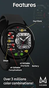 MD319 Analog watch face