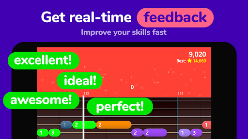 MelodiQ: Real Guitar Teacher Screenshot 3 - AppWisp.com