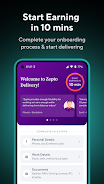Zepto Delivery Partner App screenshot 1