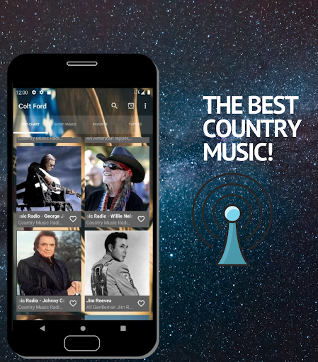 Android application Colt Ford Country Songs screenshort