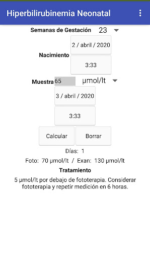 Bilitest Screen 2