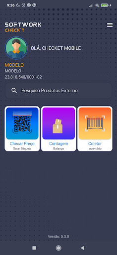 Android application SOFTWORK Check't screenshort