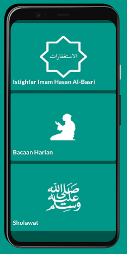 Android application Istighfar Imam Hasan Al-Basri screenshort