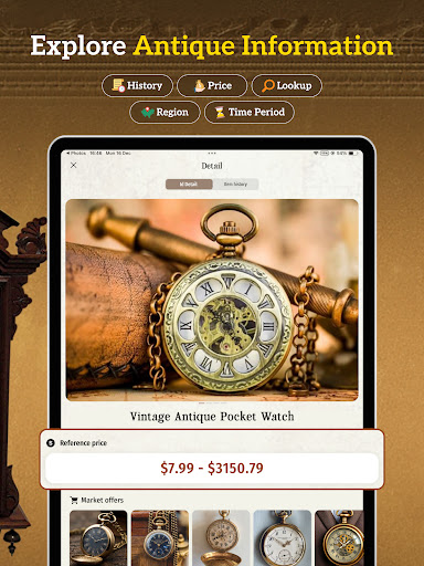 Screenshot of Antique Identifier & Appraisal