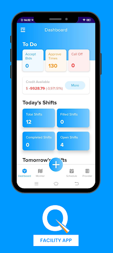 Android application Facility App screenshort